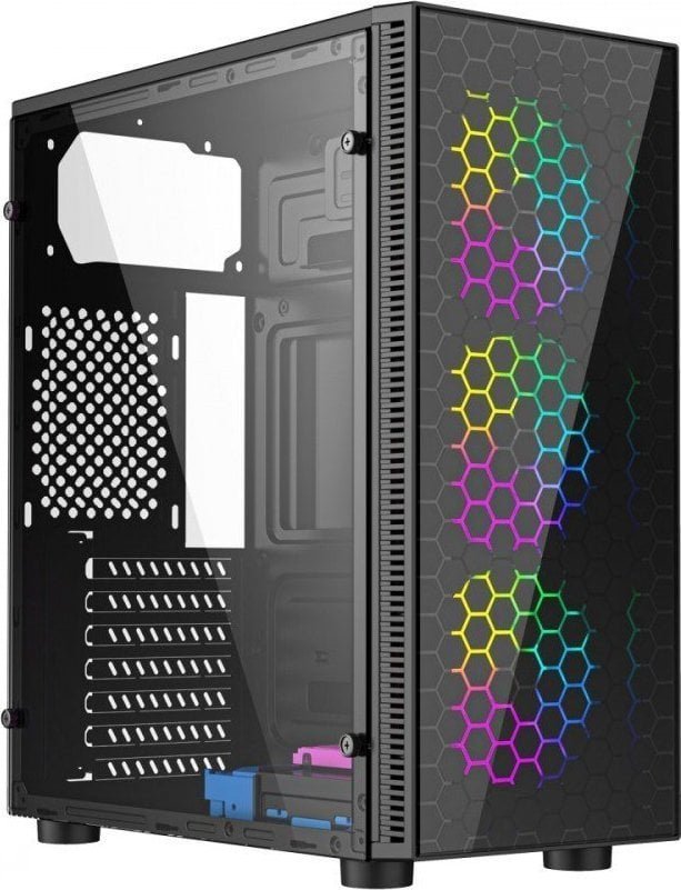 Gembird Fornax 500 Case, Midi Tower - Thumbnail 2