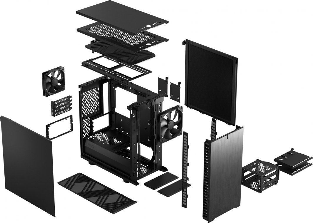Fractal Design Define 7 Mini Solid Case, Mini Tower - Thumbnail 26