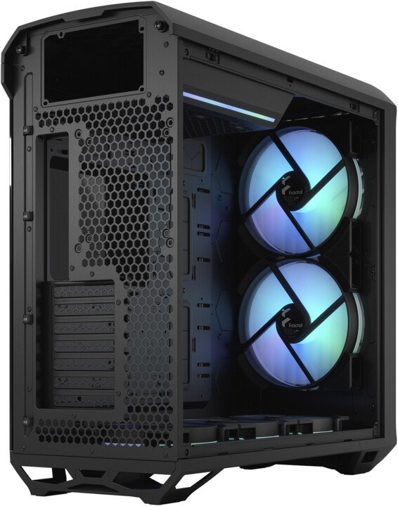 Fractal Design Torrent Case, Black, RGB, TG Light Tint - Thumbnail 12