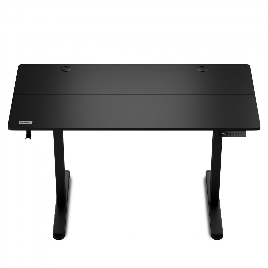 SENSE7 Nojo Electric Desk, 120cm x 60cm, Black - Thumbnail 6