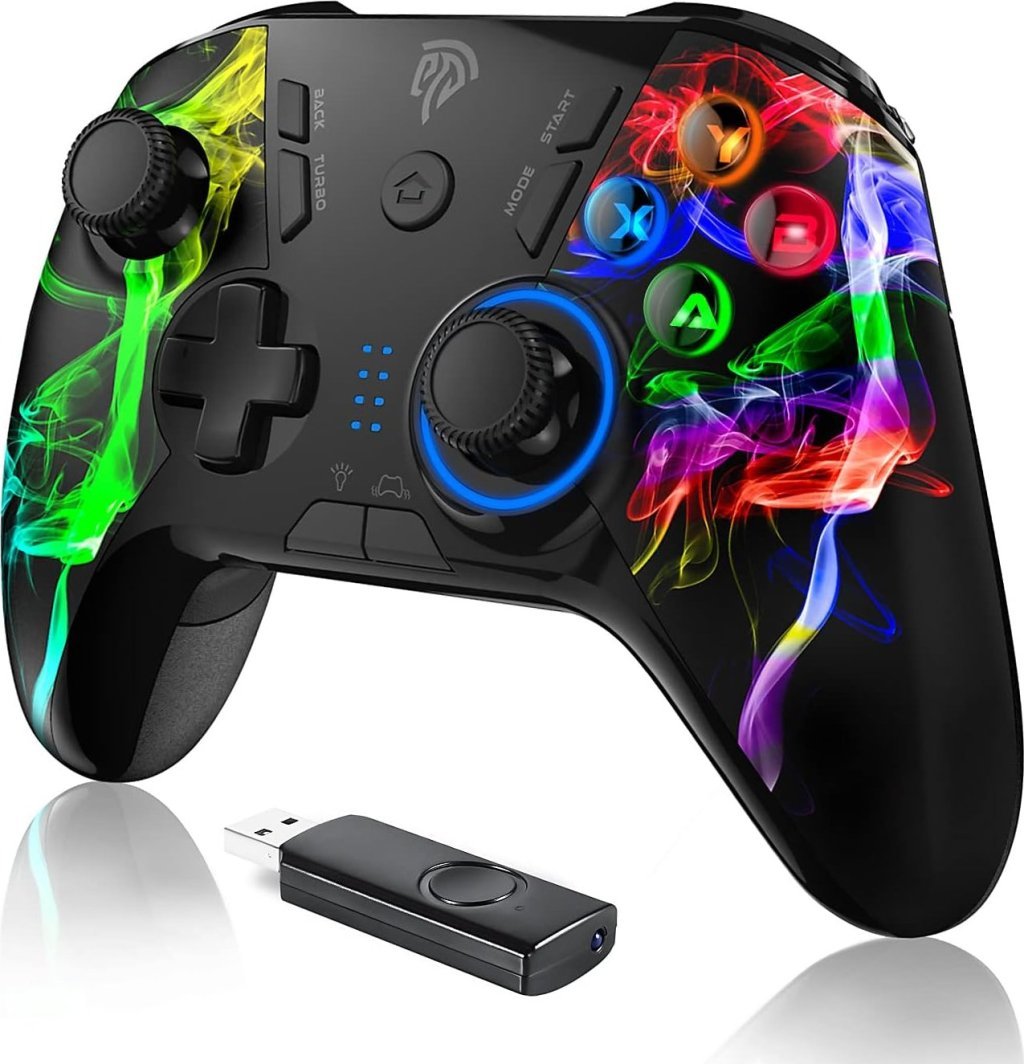 HP SteelPlay Slim Pack Controller, Wireless, Multicolor - Image 1