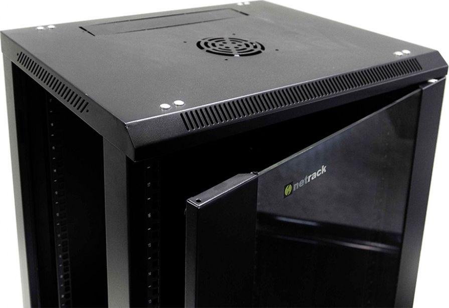 NetRack 19" Server Cabinet, 600 x 600 mm, Black - Thumbnail 4