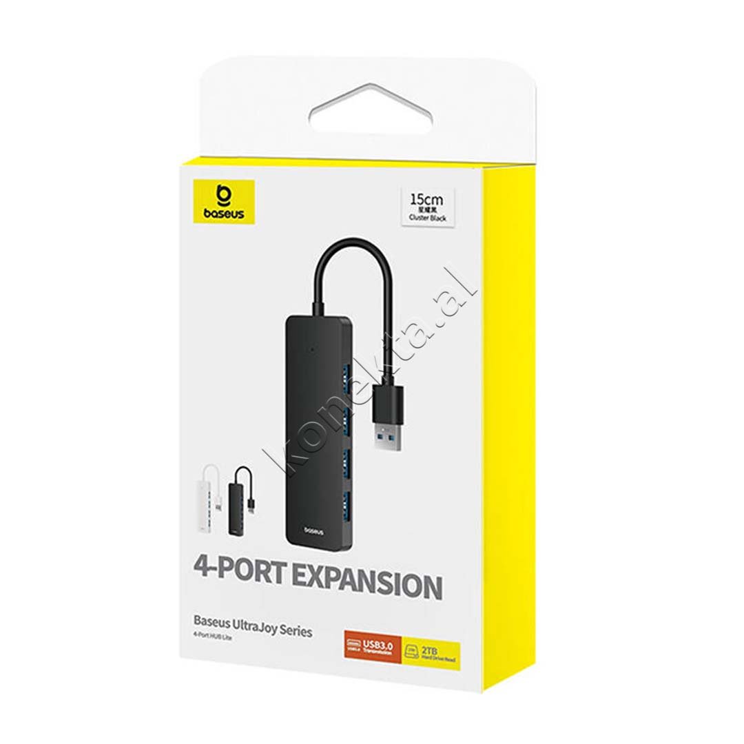 Baseus USB-A to USB-A 3.0 Adapter, Black - Thumbnail 8
