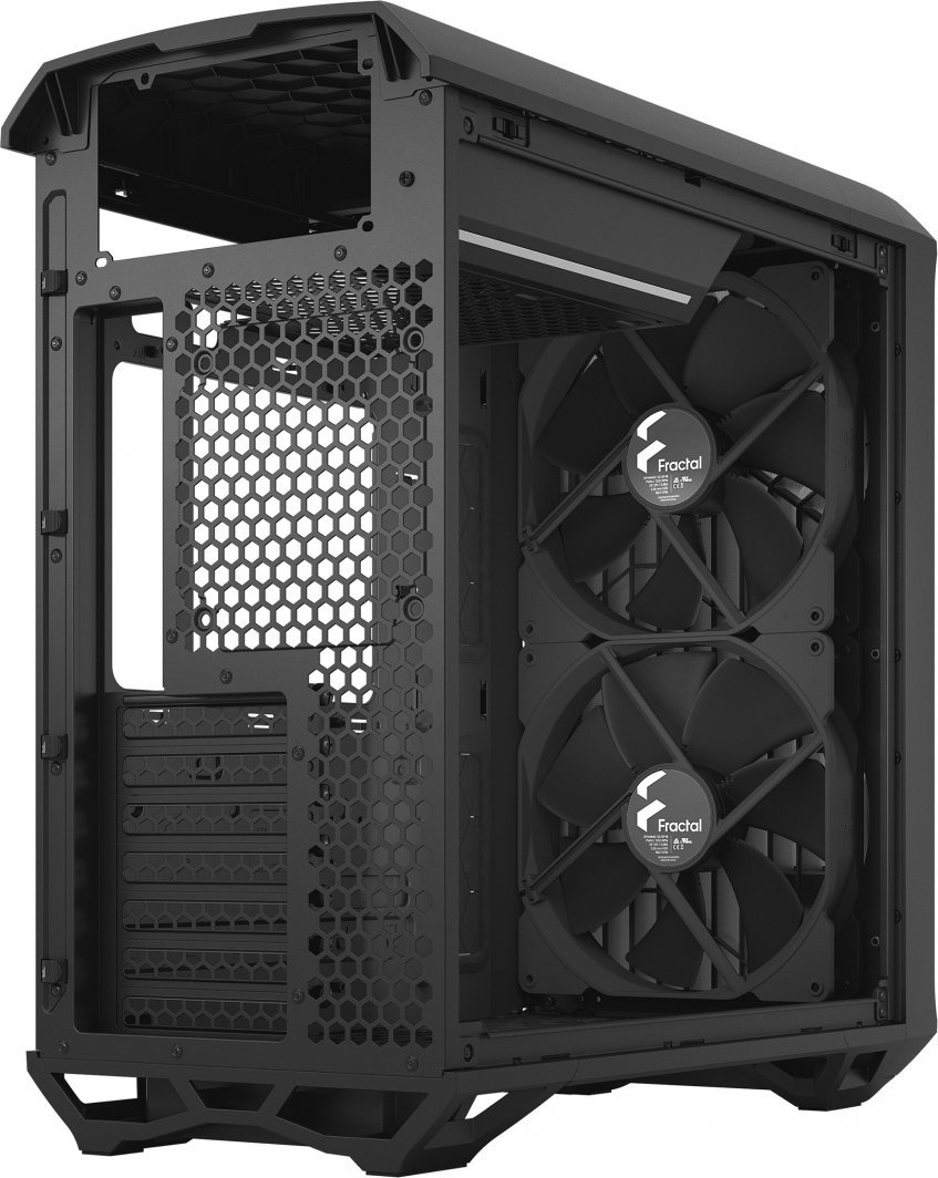 Fractal Design Torrent Compact Case, Black Solid, Midi Tower - Thumbnail 12