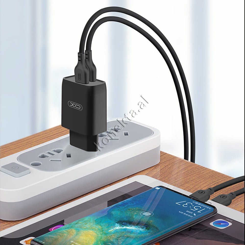 XO Adaptor Karikimi Me Dy Porta, E Bardhe - Thumbnail 5