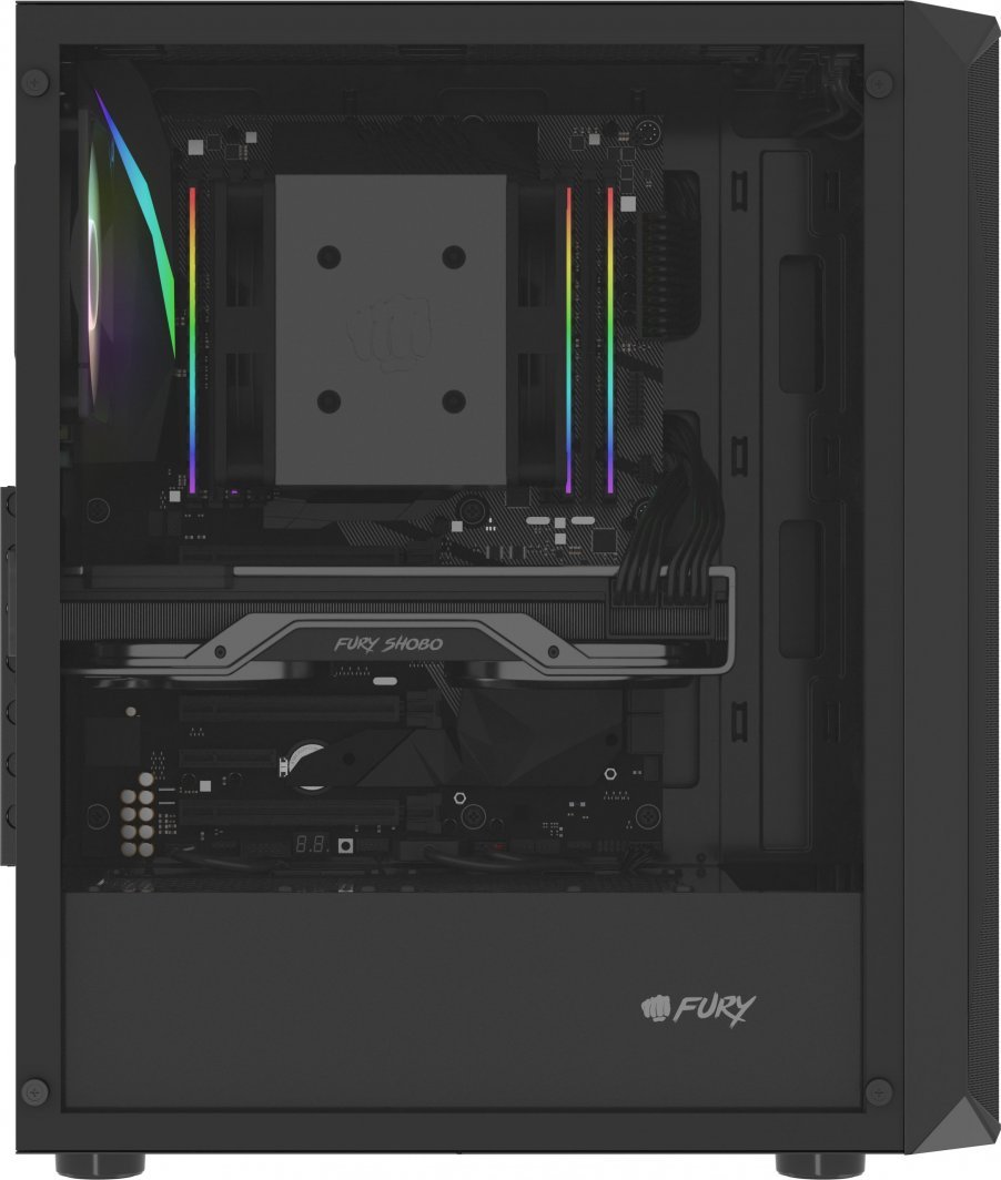 Fury Shobo SH4 Case, RGB, Midi Tower - Thumbnail 9