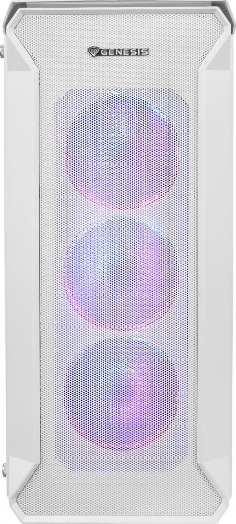 Genesis Irid 505 ARGB Computer Case, White - Thumbnail 9