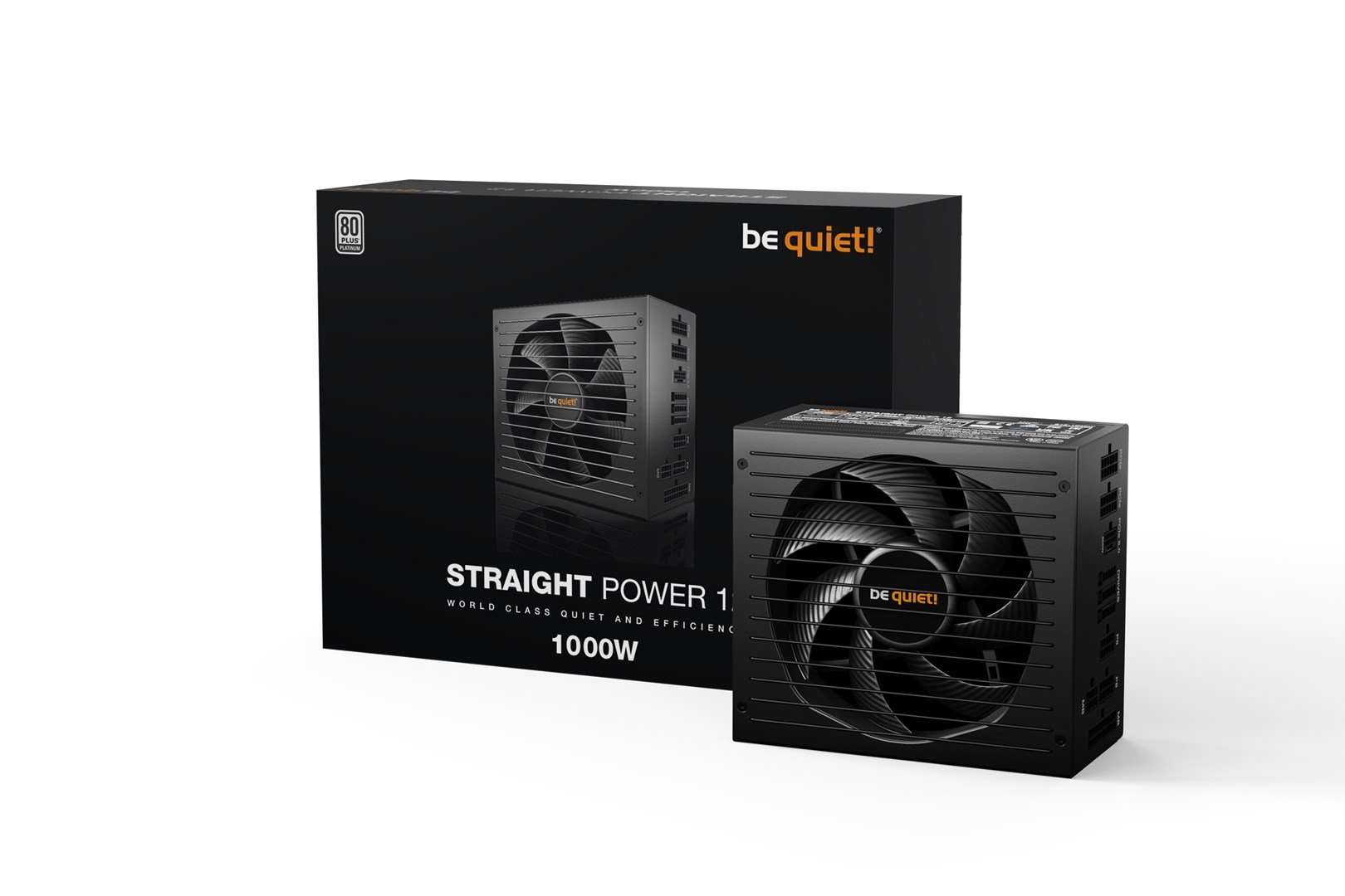 Be quiet! BN338 Power Supply, 20+4 pin ATX, 1000 W, Black - Thumbnail 4