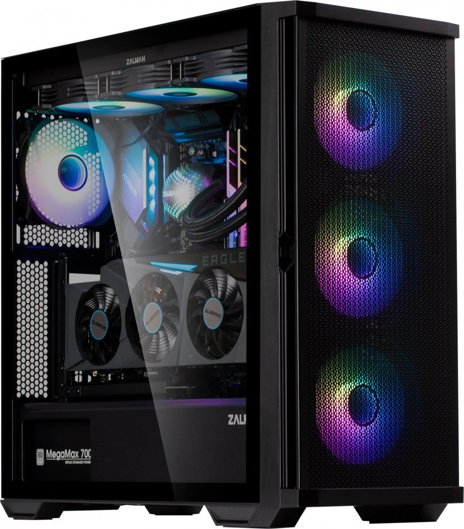 Zalman Z10 Duo Case, Midi Tower - Thumbnail 2