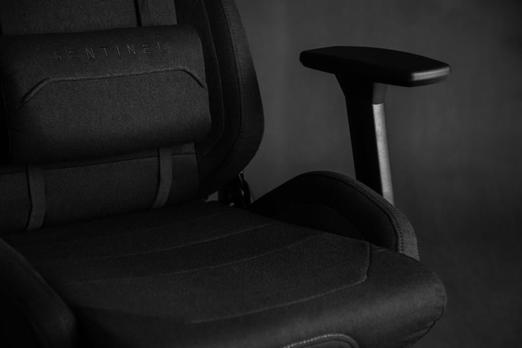 SENSE7 Sentinel Gaming Chair, Fabric, Black - Thumbnail 12
