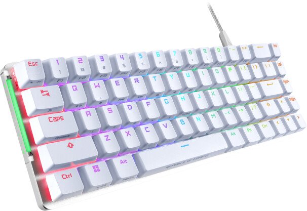 ASUS ROG Falchion Ace Keyboard, NX RED, US, White - Thumbnail 3