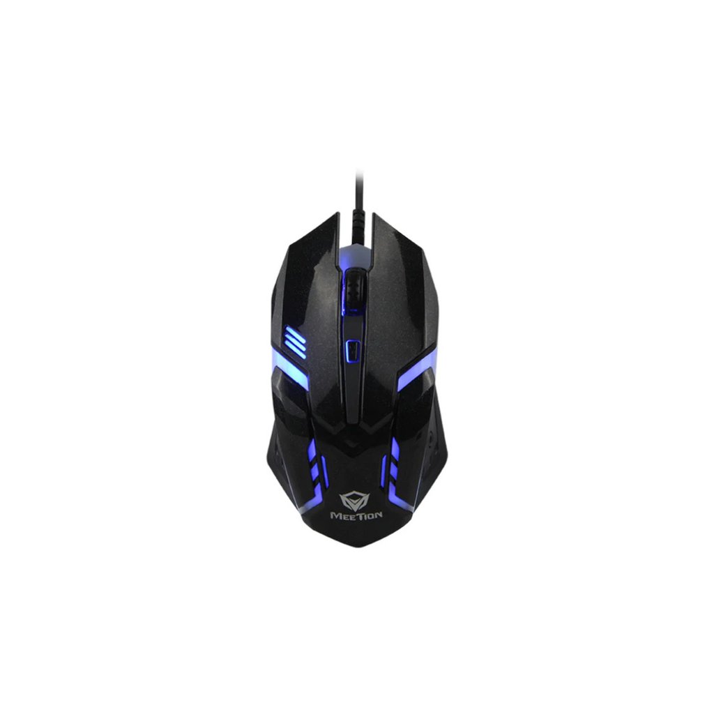 MEETION M371 Mouse, USB Wired, Rainbow Backlit - Image 1