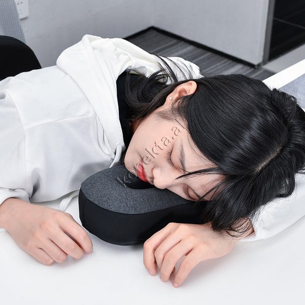 Baseus Multifunctional Neck Pillow, Black, 155x310x100mm - Thumbnail 8