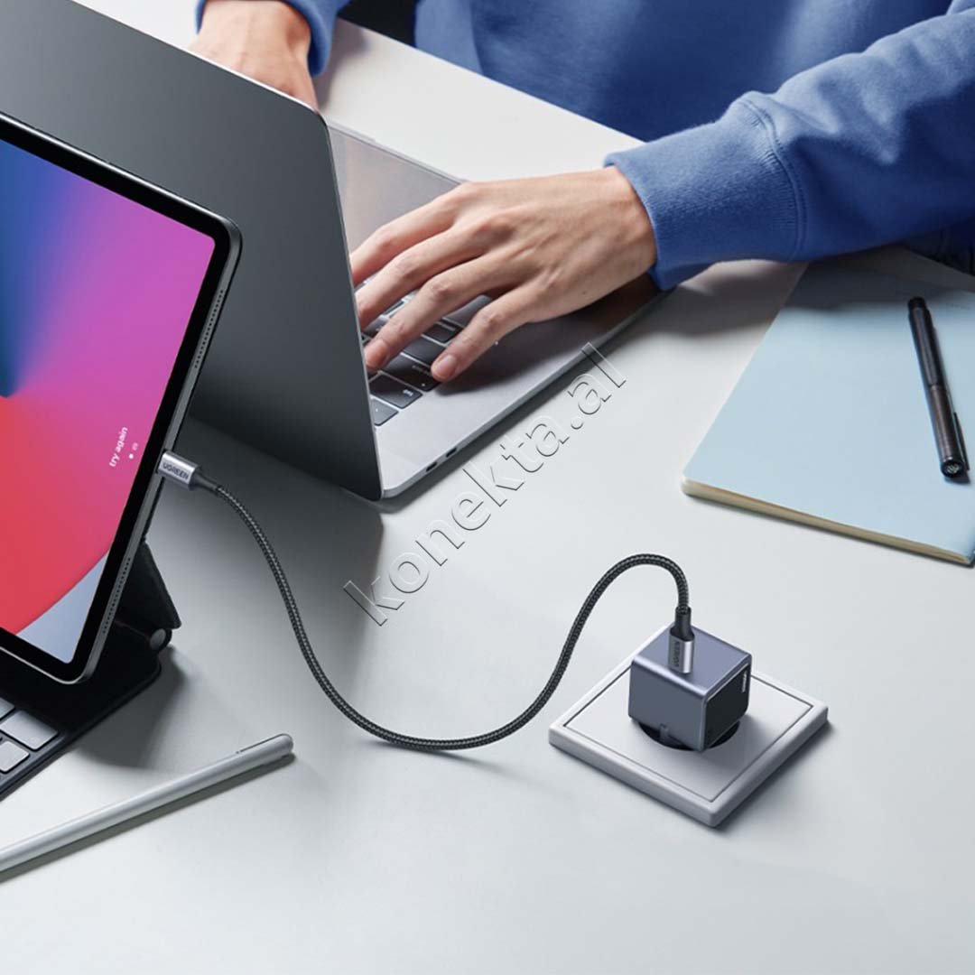 UGreen Nexode 30W Charger, Grey, USB-C Port - Thumbnail 3