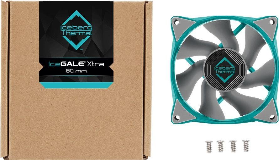 Iceberg IceGALE Xtra Cooler, 80 mm, Green - Thumbnail 4