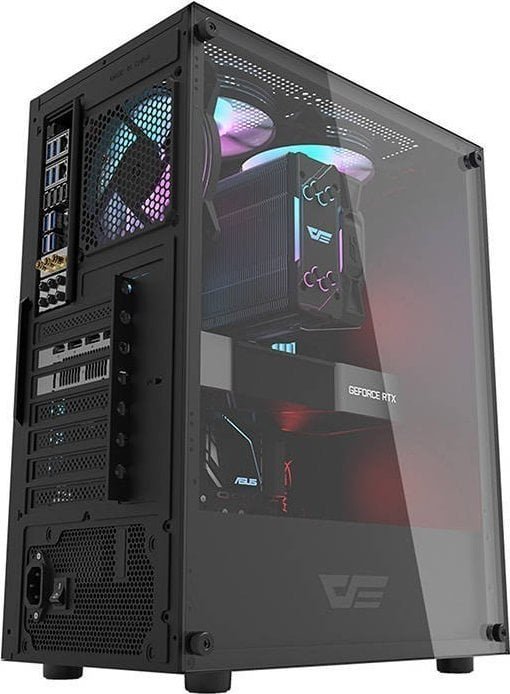 Darkflash DK100 Case, Black, Midi Tower - Thumbnail 7