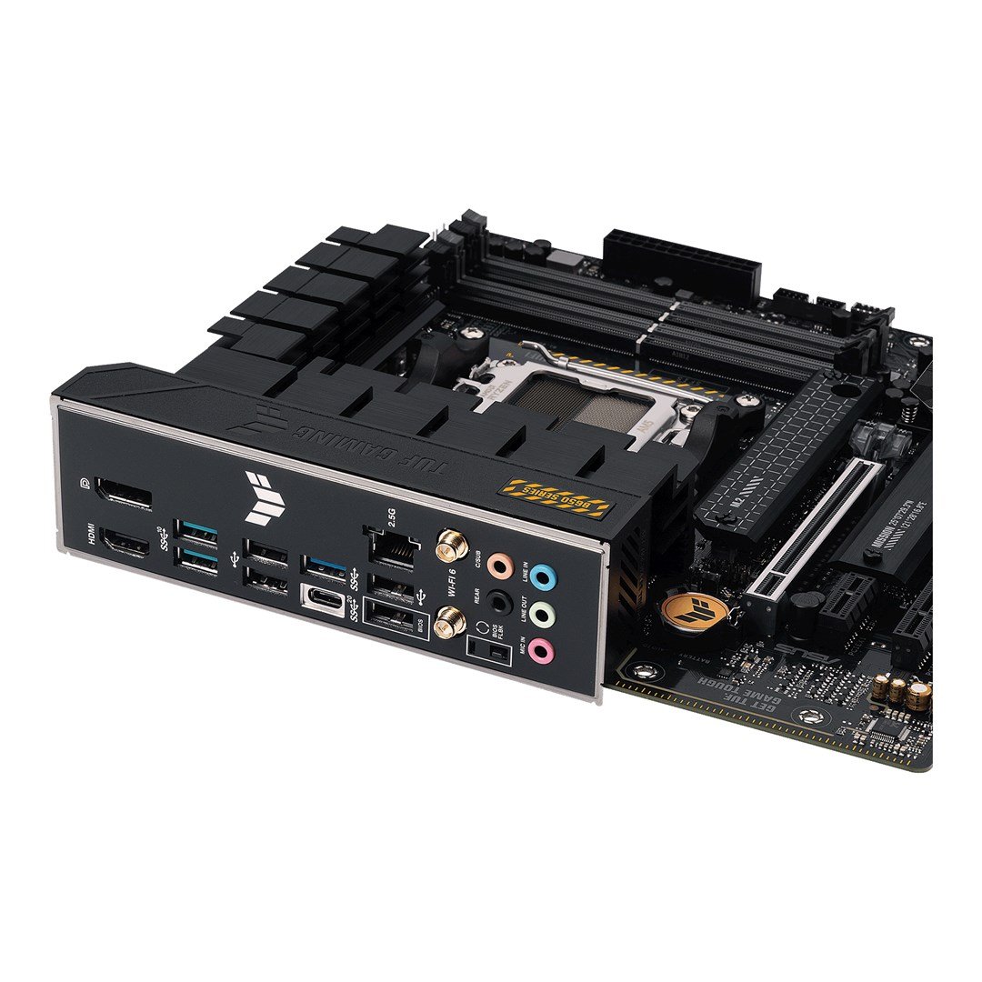 ASUS TUF Gaming B650M-PLUS WiFi AMD B650 Socket AM5 micro ATX Motherboard - Thumbnail 8