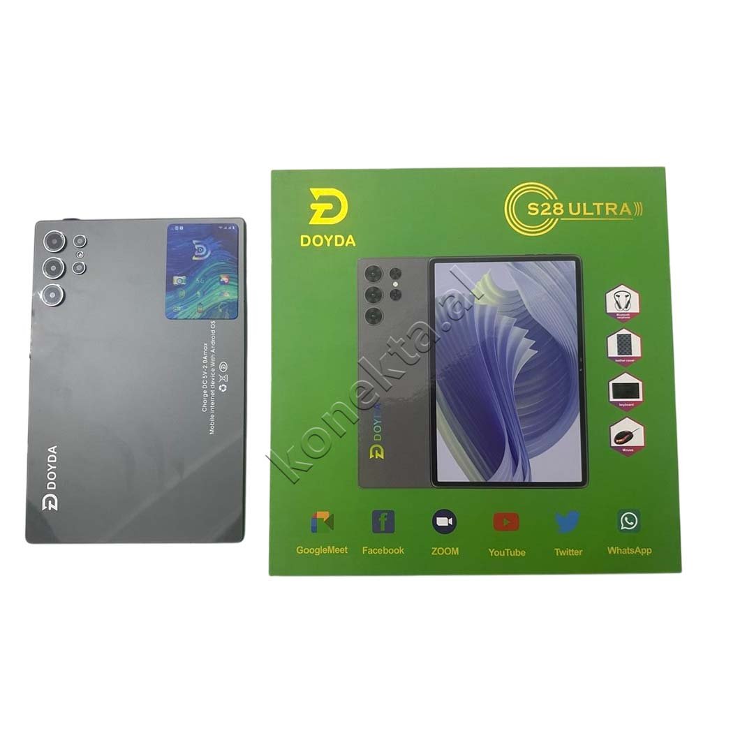 Doyda S28 ULTRA Tablet, 10.1", 12GB RAM, 512GB Storage - Image 1