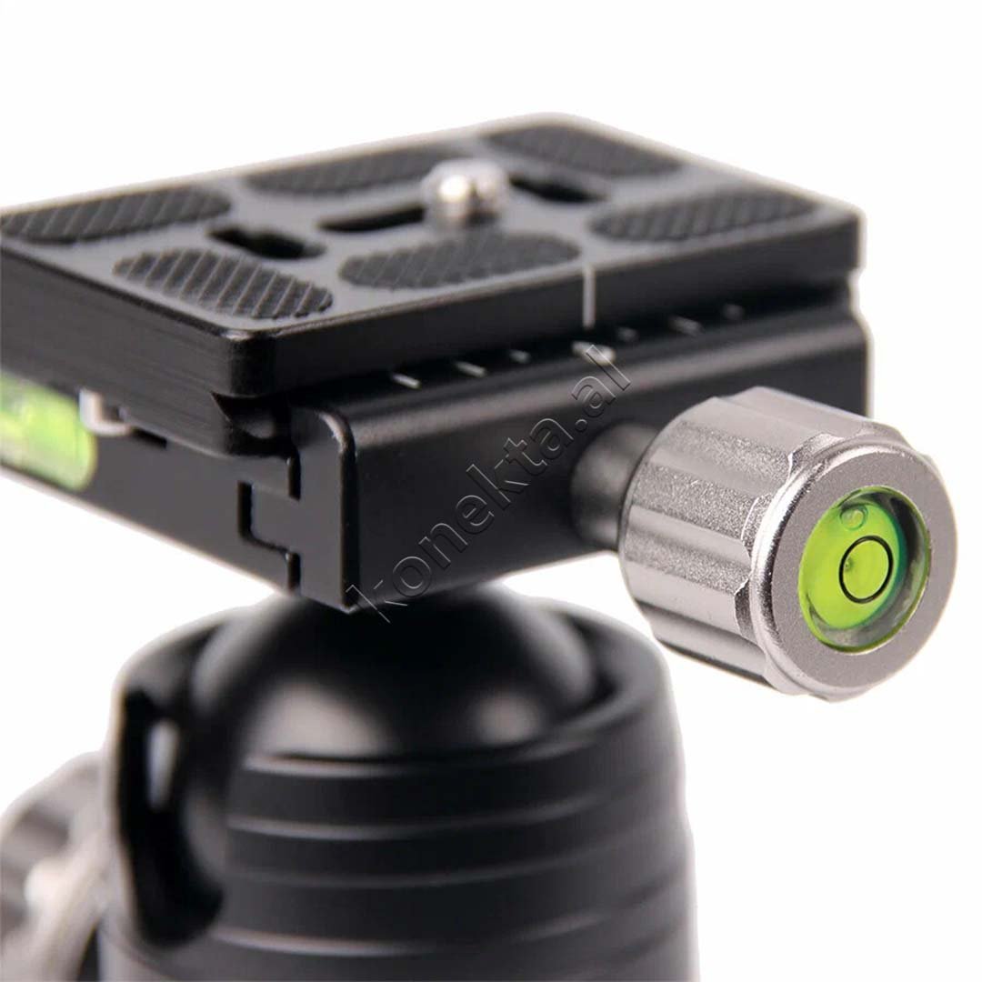 Jmary Trekëmbësh Tripod Profesional me Kokë Hidraulike i Çmontueshëm si Monopod dhe Gjatësi e Kënd Të Gradueshëm për Kamera, Telefon, Tablet, GoPro, SLR - Thumbnail 12