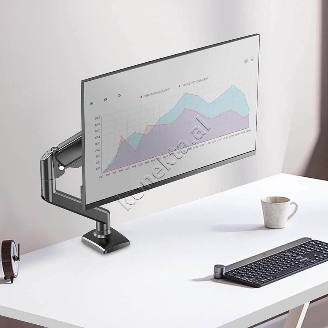 Baseus Monitor Mount, Black - Thumbnail 8