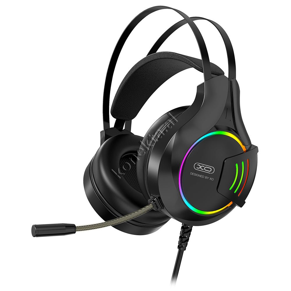 XO Gaming Headphones, Black / Rose - Image 1