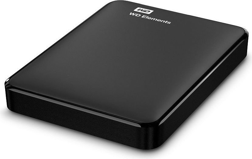 Western Digital HDD Elements Portable Hard Disk, 2 TB, Black - Thumbnail 3