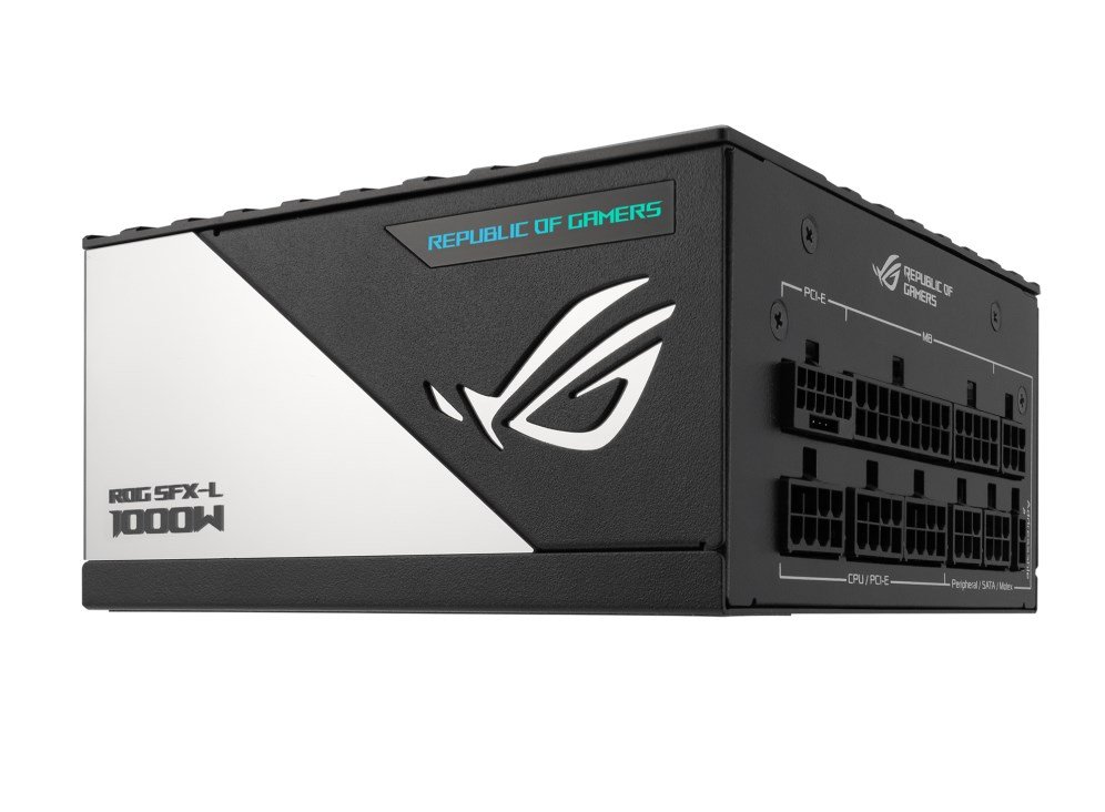 ASUS ROG Loki SFX-L Power Supply, 1000W, Platinum, 24-pin ATX, Black, Silver - Thumbnail 10