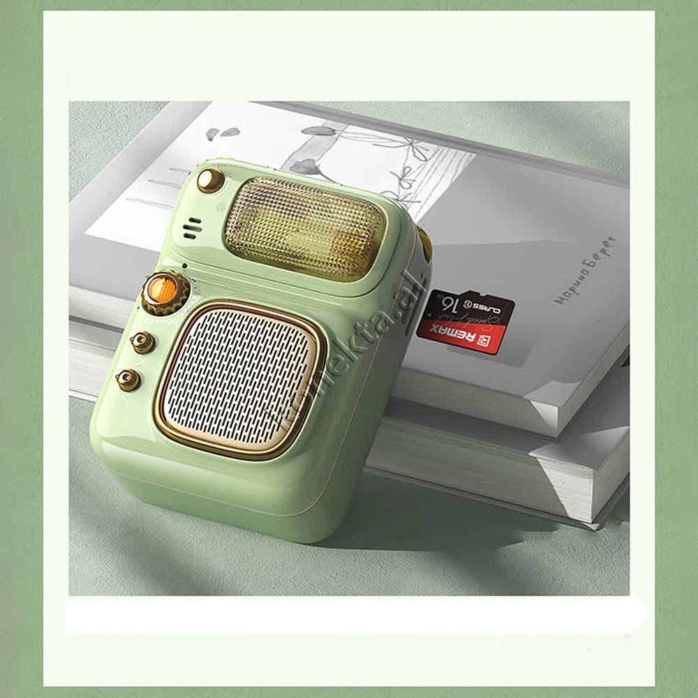REMAX Bluetooth Speaker with Integrated Single Earphone - Thumbnail 7