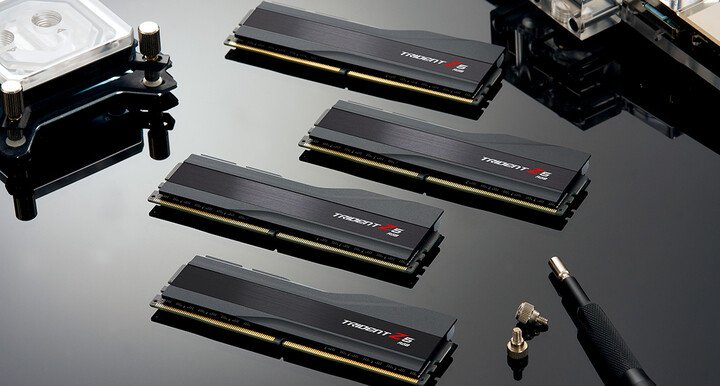 G.Skill Trident Z5 RGB Memory 32GB (2x16GB) DDR5 8000 CL38, Black - Thumbnail 8