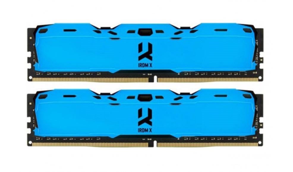 Goodram IRDM X RAM, 16GB (2x8GB), 3200 MHz, CL16, Blue - Image 1