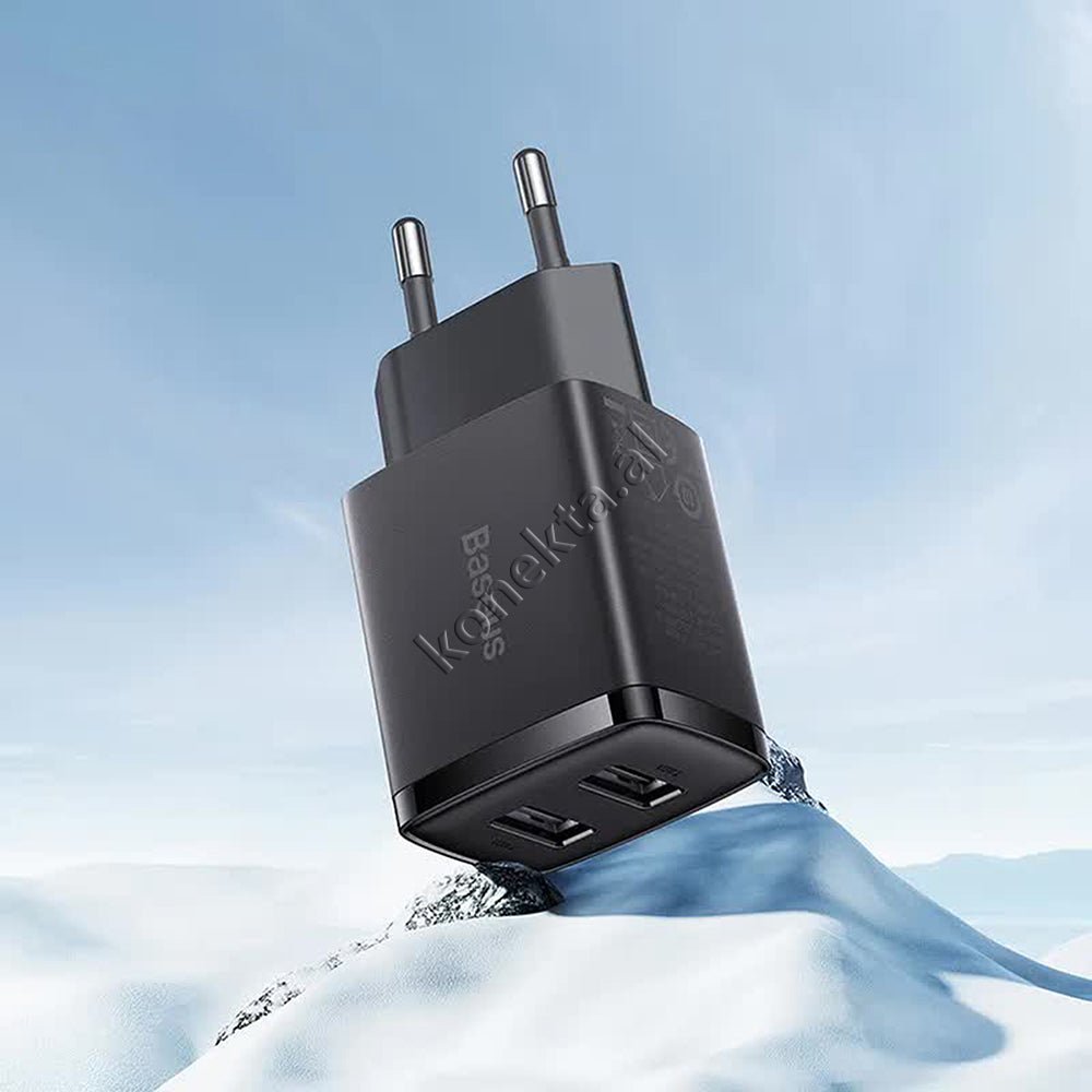 Baseus Adaptor Karikimi 10.5W Me 2 Porta USB - Thumbnail 7