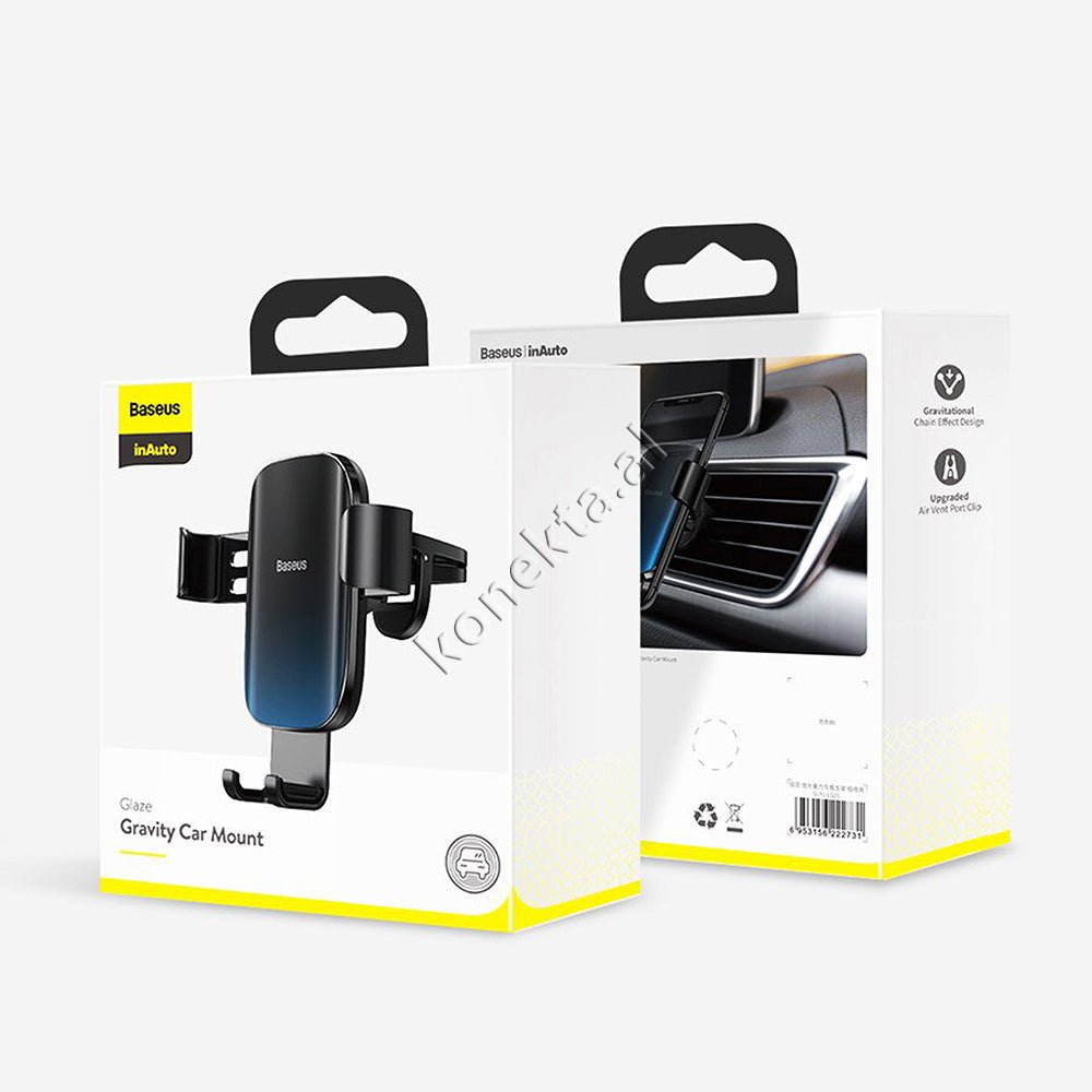 Baseus Car Phone Holder, Aluminum + ABS, Adjustable 4.7-6.5 inch - Thumbnail 20