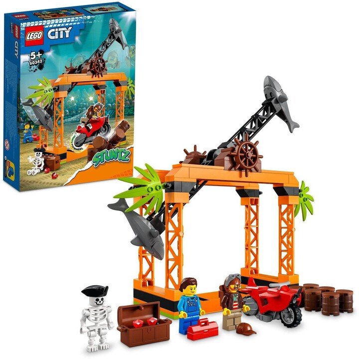 LEGO City 60342 Shark Stunt Challenge, 122 pjesë - Image 1