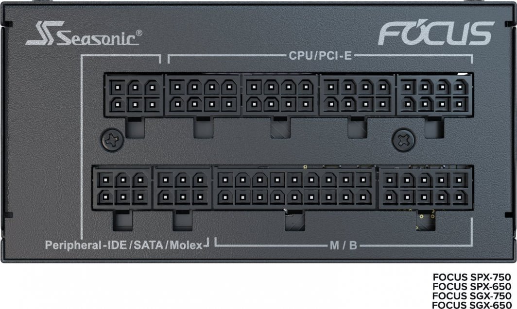 Seasonic Focus SPX 2021 FOCUS-SPX-750 SFX Power Supply, 750W - Thumbnail 6