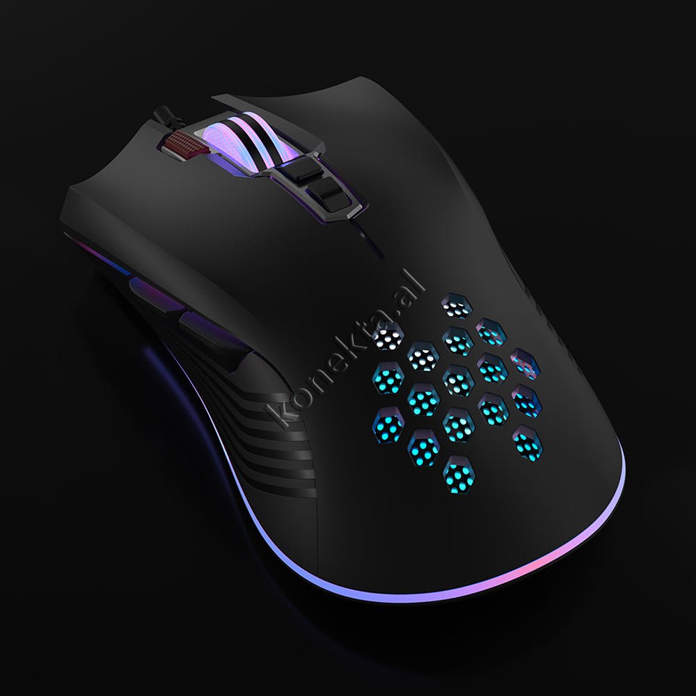 XO Gaming Mouse, Black, Lighting - Thumbnail 6