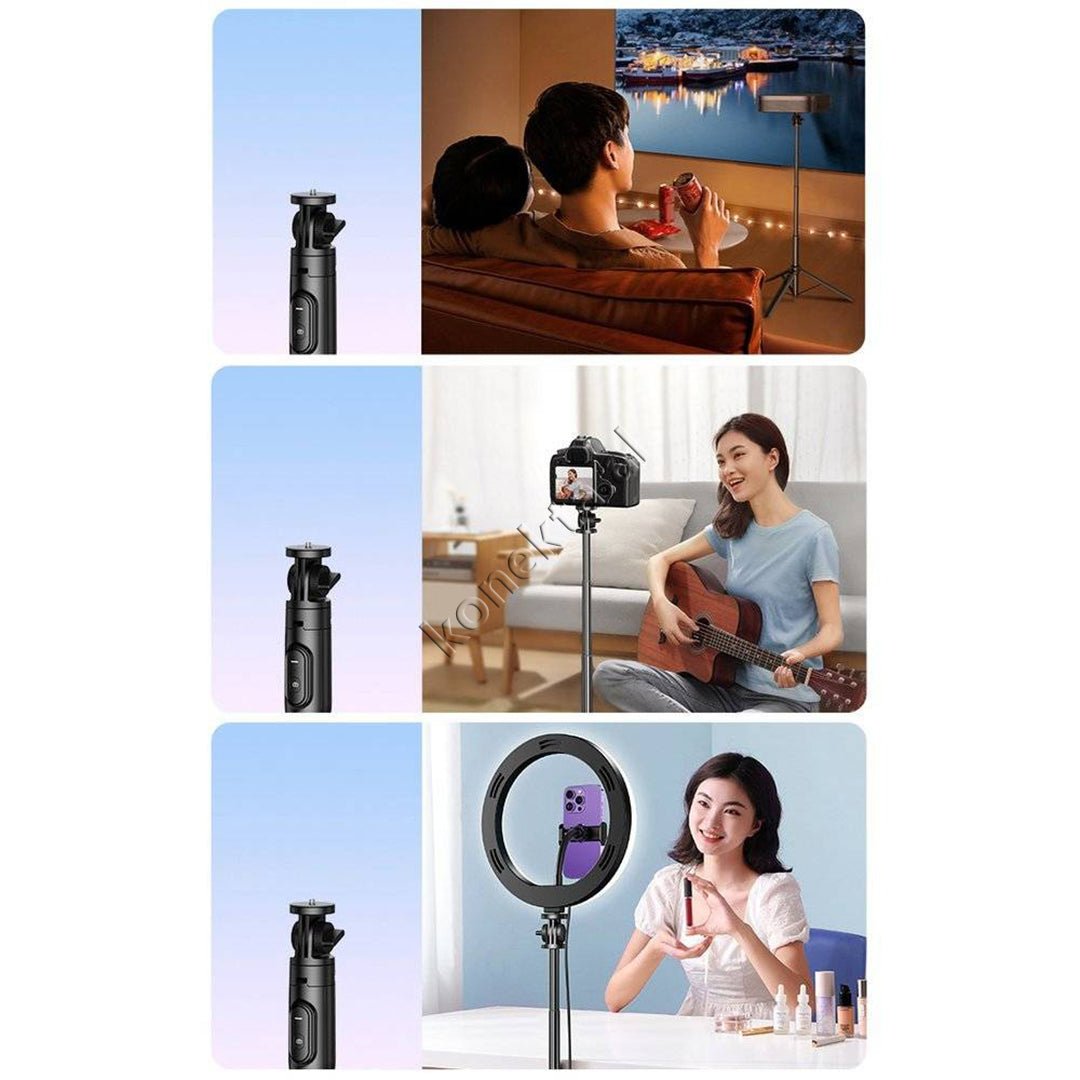 UGreen Trekëmbësh Tripod, 1.5m, Bluetooth Remote - Thumbnail 7