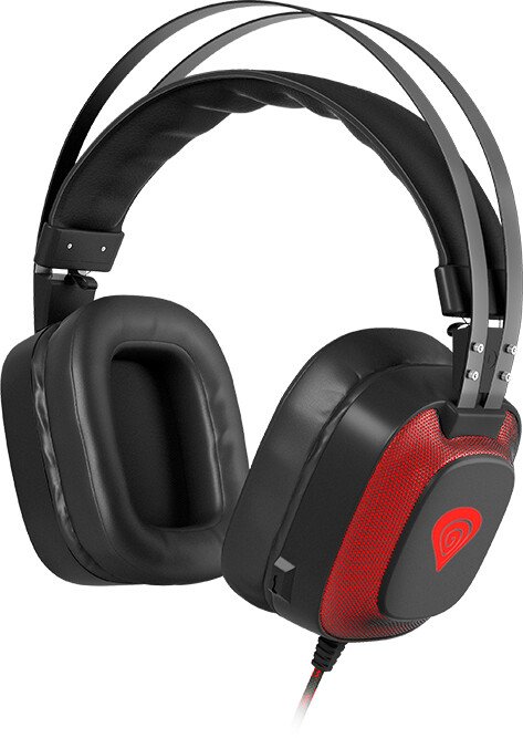 Genesis Radon 720 Headphones, Black / Red - Image 1