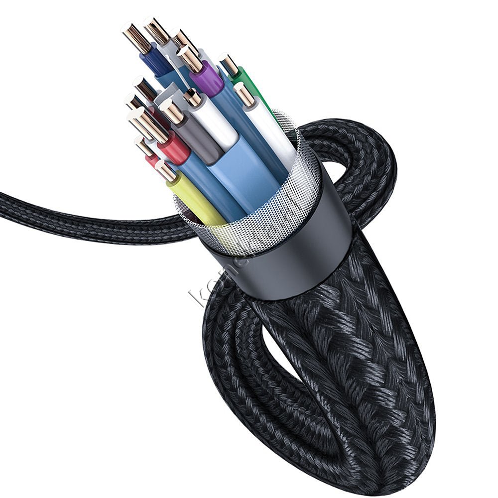 Baseus HDMI Cable, 1m / 3m / 5m, Grey - Thumbnail 3