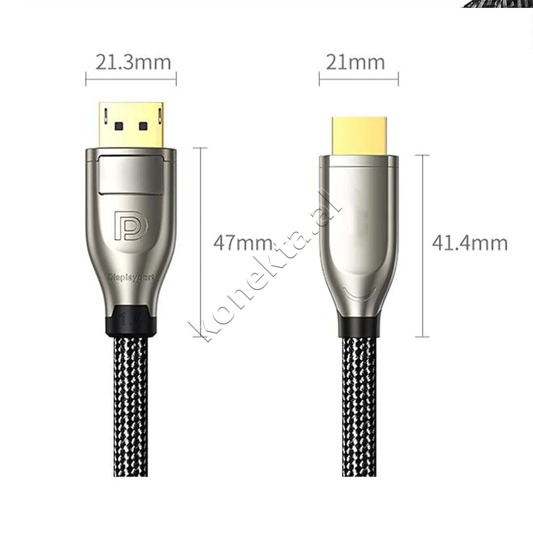 UGreen Display Port Cable 8K 60Hz - Thumbnail 3