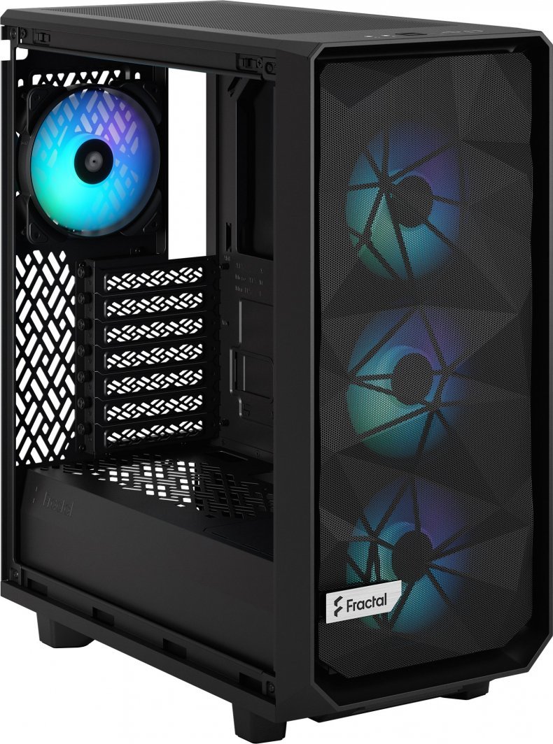 Fractal Design Meshify 2 Compact Lite RGB Case, Midi Tower - Thumbnail 9