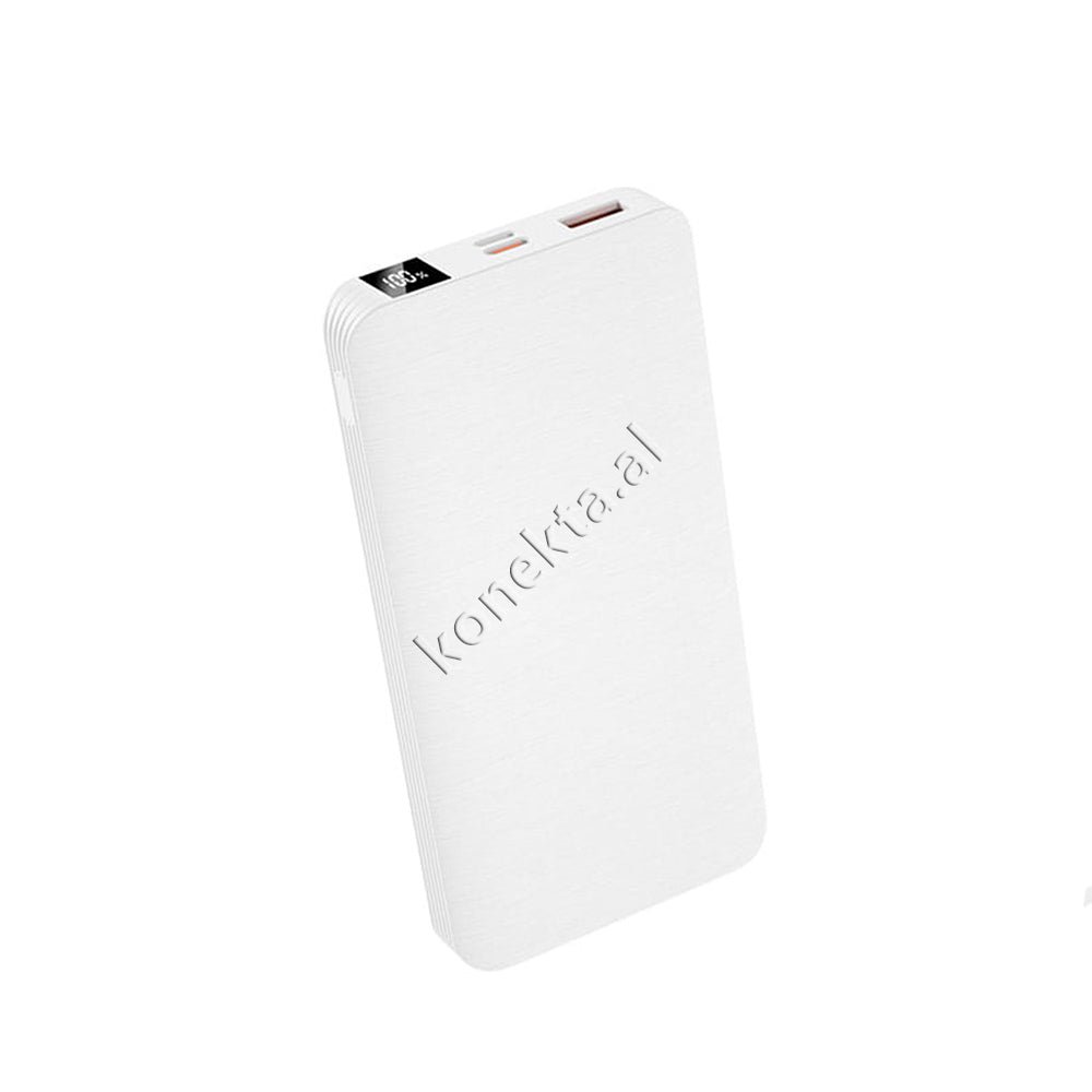 XO 10000mAh External Battery, Black / White, 2 Ports - Thumbnail 3