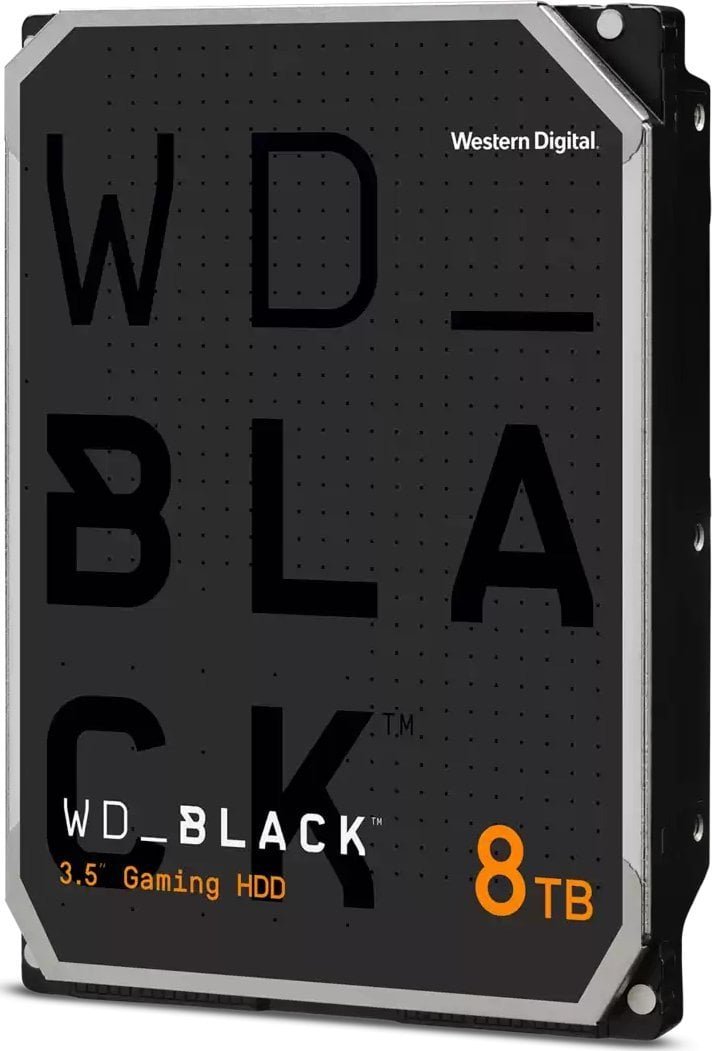 WD Black Gaming HDD, 8TB, 3.5" SATA III (WD8002FZBX) - Image 1