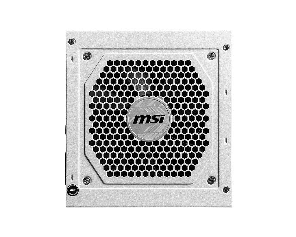 MSI MAG A850GL Power Supply, White, 5W - Thumbnail 2