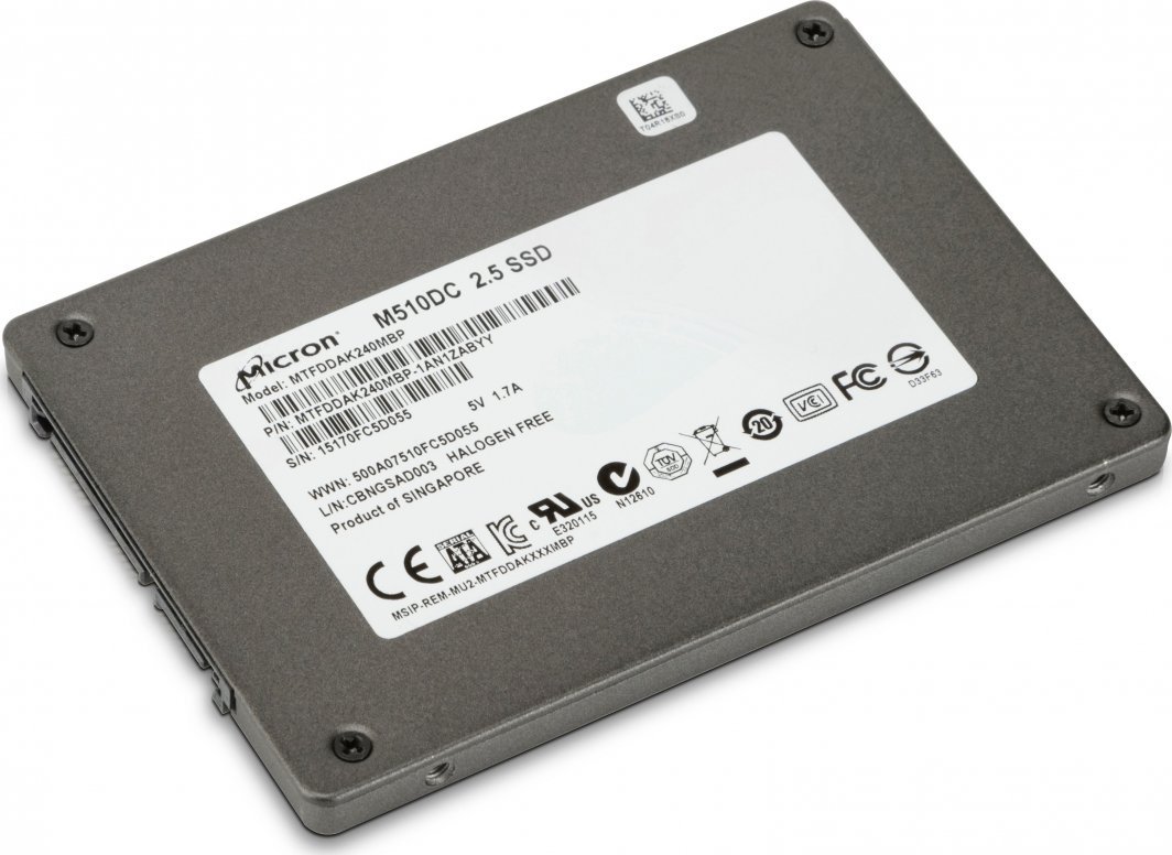 HP Enterprise Class SSD, 480GB, 2.5" SATA III - Image 1