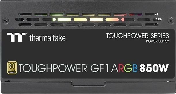 Thermaltake Toughpower GF1 ARGB Power Supply, 850W - Thumbnail 5