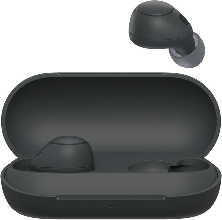 Sony WF-C700N Earbuds, Black - Thumbnail 3