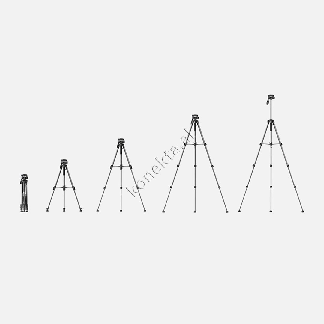 UGREEN Tripod Profesional Me Gjatësi Të Rregullueshme Për Kamera, Gopro, SLR - Thumbnail 5