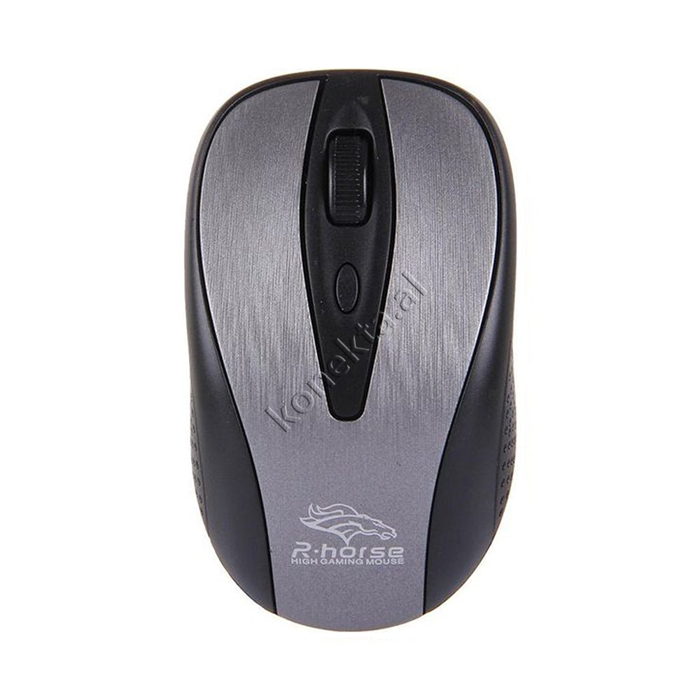 tjetertjeter Maus Wireless Mouse, Black / Gray - Image 1