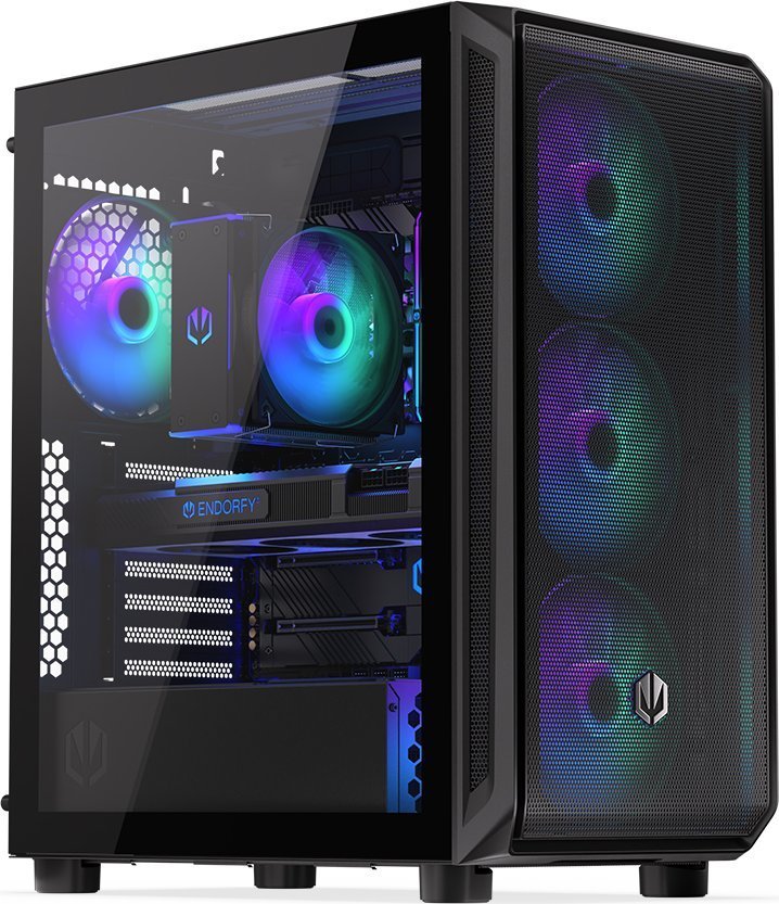 Endorfy Arx 500 ARGB Case, Midi Tower - Thumbnail 2