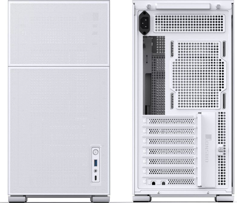 Jonsbo D41 Mesh Case, White, Midi Tower - Thumbnail 4